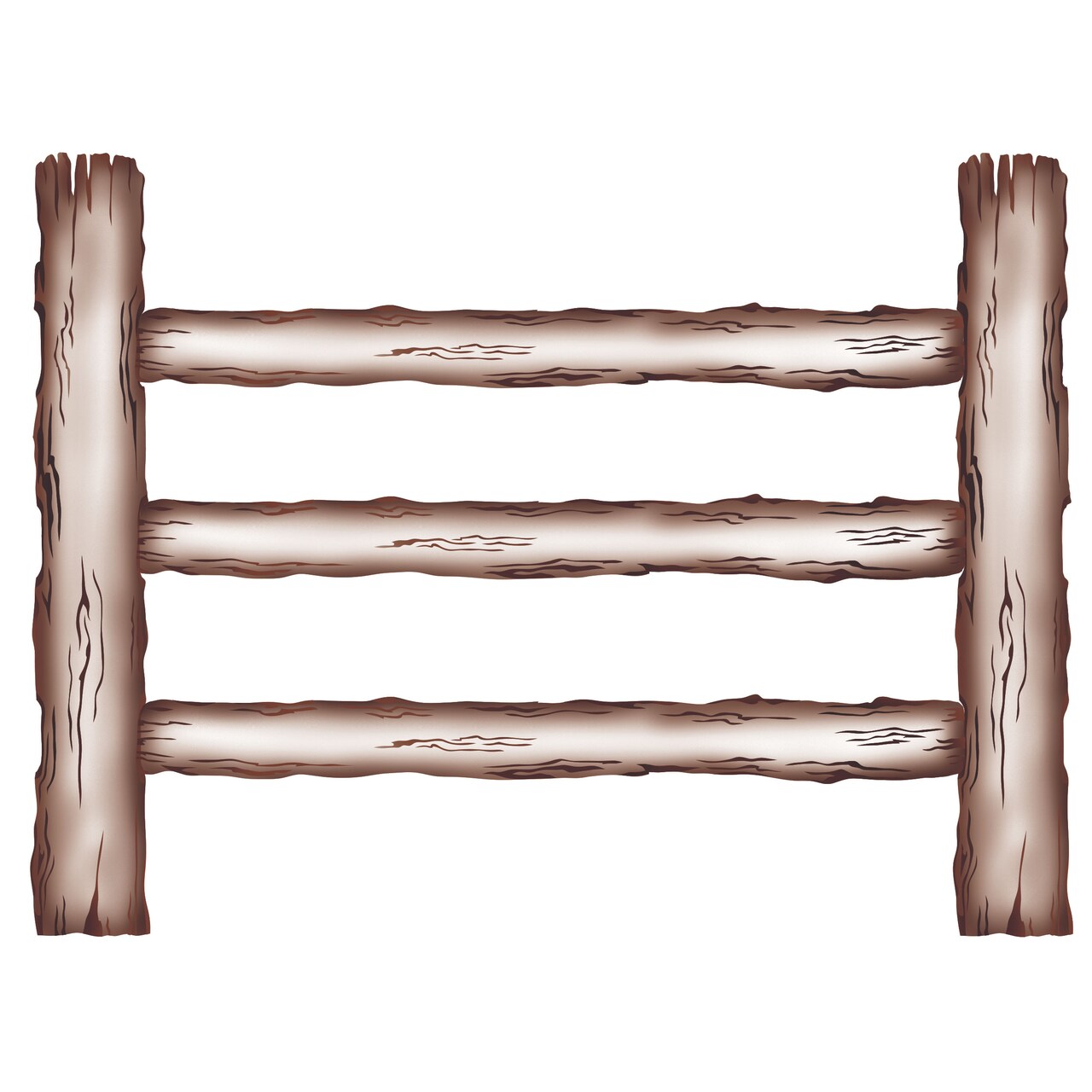 Split Rail Fence Wall Stencil | 2093 by Designer Stencils | Pattern Stencils | Reusable Stencils for Painting | Safe & Reusable Template for Wall Decor | Try This Stencil Instead of a Wallpaper | Easy to Use & Clean Art Stencil Pattern